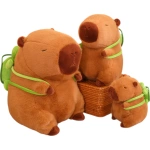 KAPIBARA - MASKOTKA CAPYBARA PLUSZOWA KAPIBARA Z PLECAKIEM 25CM