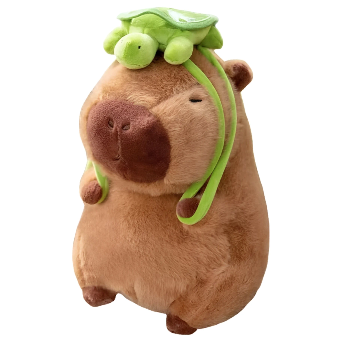 KAPIBARA - MASKOTKA CAPYBARA PLUSZOWA KAPIBARA Z PLECAKIEM 25CM