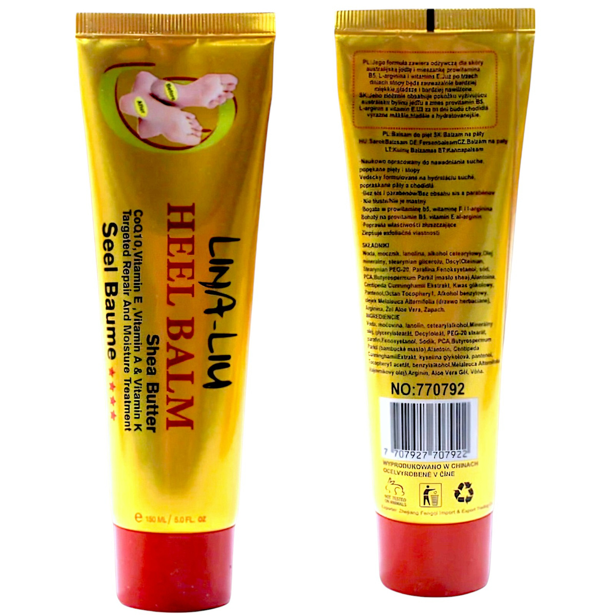 Krem na spękane stopy HEEL BALM z Masłem Shea