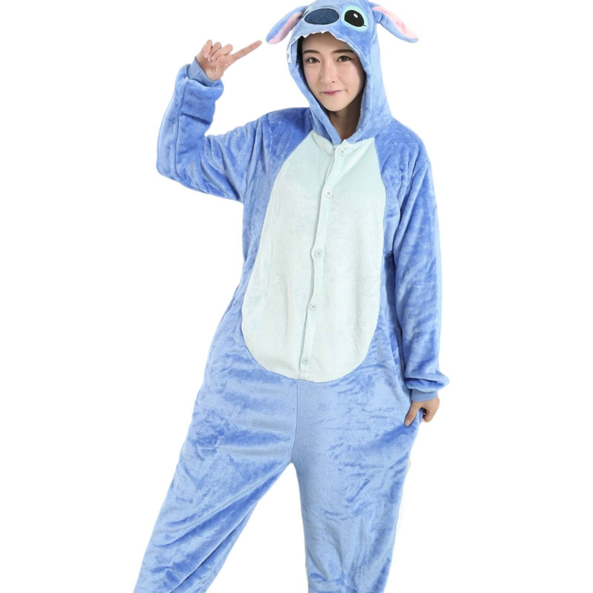 LILO I STICH Strój przebranie kostium KIGURUMI / PIŻAMA rozmiar L ( Lilo & Stitch )